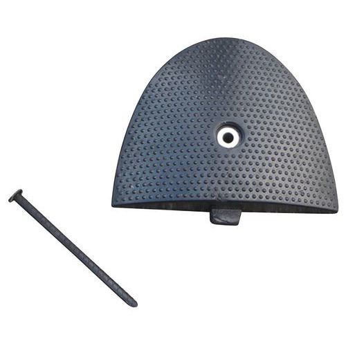 Próg spowalniający, element końcowy, 7,5 x 25 x 30 cm