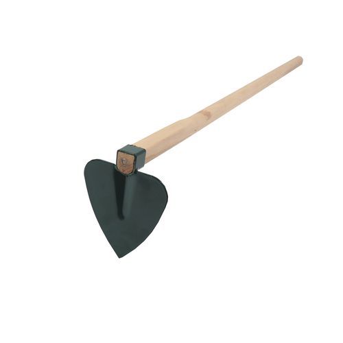 Motyka sercówka z trzonkiem, 160 x 140 mm Motyka sercówka z trzonkiem, 160 x 140 mm