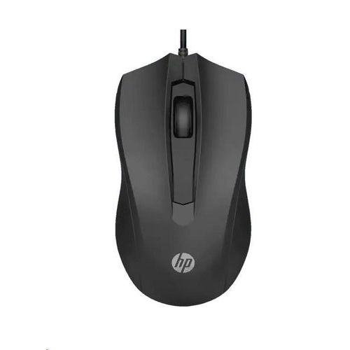 Mysz optyczna HP Wired Mouse 100, czarna