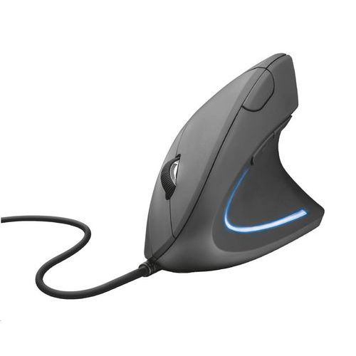 Ergonomiczna mysz optyczna Trust Verto ergonomic mouse, czarna
