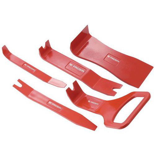 Zestaw plastikowych łomów Facom CR.D5, 5 szt.