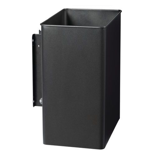 Kosz metalowy naścienny Rossignol Pro, 27 l