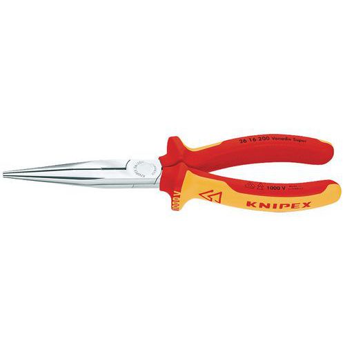 Szczypce półokrągłe Knipex z ostrzami, długość 160-200 mm