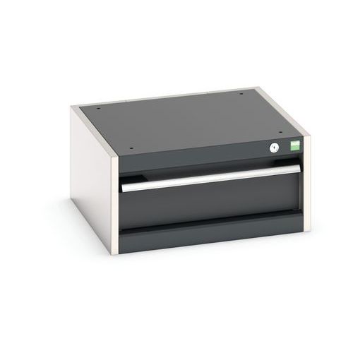 Warsztatowe szafki z szufladami Bott Cubio, 25 x 52,5 x 52,5-65 cm, 1 szuflada