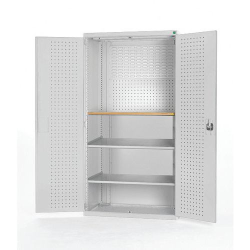 Szafki warsztatowe z szufladami Bott Cubio 160, multiplex, wys. 200 cm