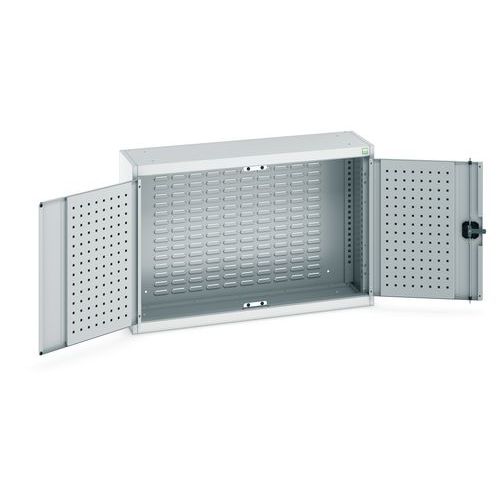 Szafki wiszące Bott Cubio z panelami perforowanymi