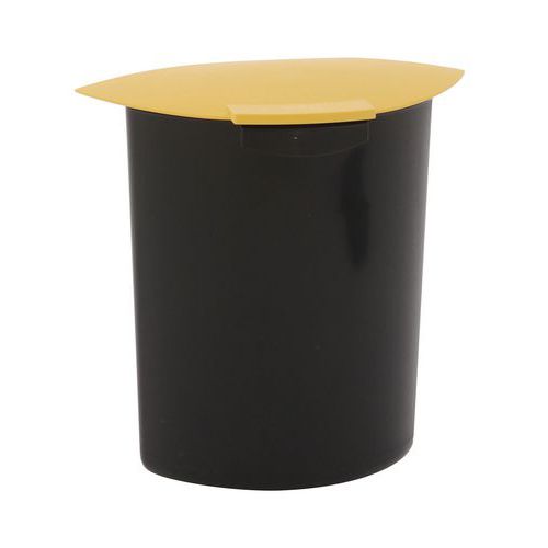 Komora 6 l z pokrywą do kosza na śmieci z plastiku 30 l