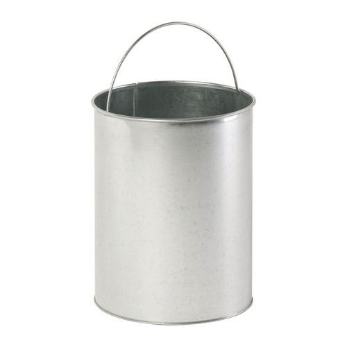 Wkład ze stali ocynkowanej do kosza na śmieci Bullet 30 l do 55 l – Vepabins