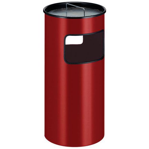 Kosz na śmieci z popielniczką 30 l i 50 l – Vepabins Kosz na śmieci z popielniczką 30 l i 50 l – Vepabins