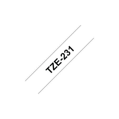 Elastyczna taśma klejąca Brother TZEFX 631 12mm czarno/żółta Elastyczna taśma klejąca Brother TZEFX 631 12mm czarno/żółta