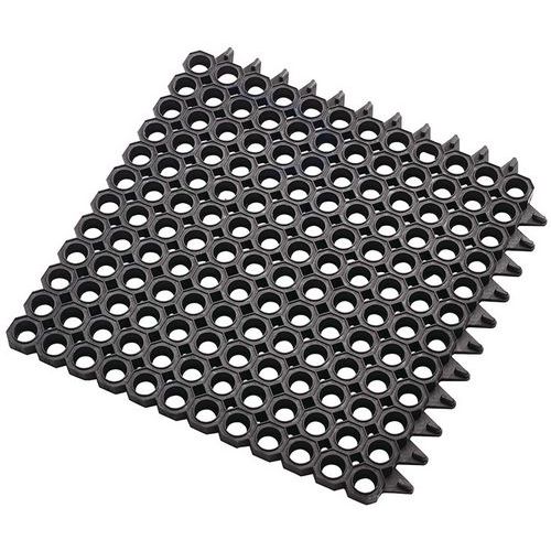 Modułowa gumowa płytka chodnikowa Master Flex™, czarna, 50 x 50 x 2,3 cm