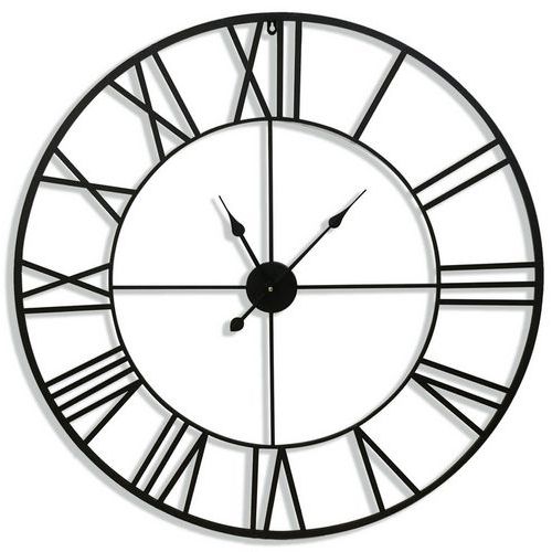 Zegar metalowy Orium Gaïa o średnicy 90 cm Zegar metalowy Orium Gaïa o średnicy 90 cm