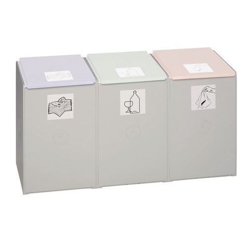 Kontenery na odpady segregowane VAR, 40 l