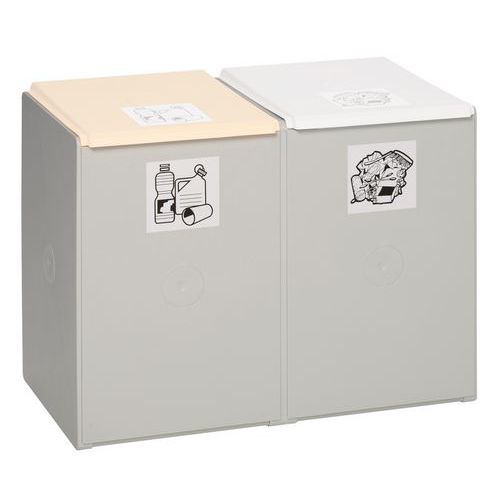 Kontenery na odpady segregowane VAR, 60 l