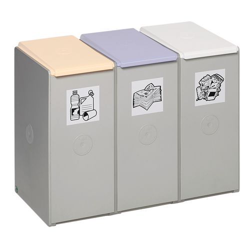Kontenery na odpady segregowane VAR, 60 l