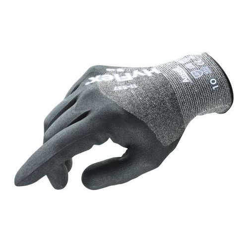 Rękawice robocze Ansell HyFlex® 11-537 częściowo powlekane nitrylem, 12 par