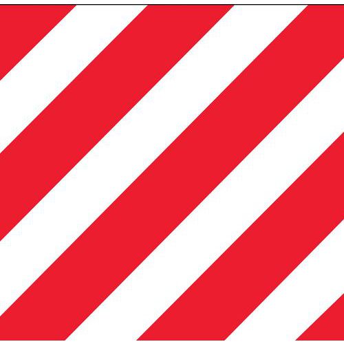 Godło kreskowane czerwono-białe – Novap