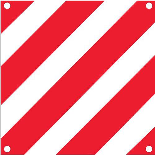 Godło kreskowane czerwono-białe – Novap