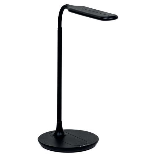 Lampa stołowa LED Manutan Expert, czarna