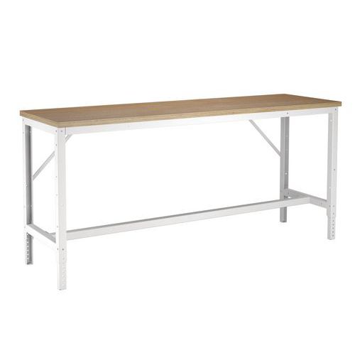 Stoły robocze Verso z regulacją wysokości, multiplex, szerokość 150 cm Stoły robocze Verso z regulacją wysokości, multiplex, szerokość 150 cm