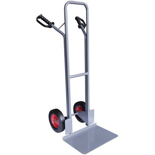 Wózek transportowy Manutan Expert RU50 z pełnymi kołami, do 300 kg Wózek transportowy Manutan Expert RU50 z pełnymi kołami, do 300 kg