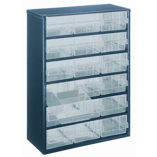 Organizery metalowe seria 900 - od 6 do 36 szuflad