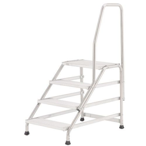 Drabinka aluminiowa z poręczą Modul Tubesca-Comabi