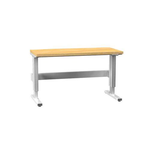 Stoły ERGO regulowane elektrycznie, 1500 x 700 x 770 (1170) mm, MULTIPLEX