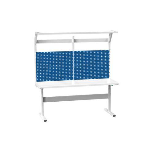 Stoły ERGO regulowane elektrycznie z przedłużeniem, 2000 x 700 x 660 (1100) mm, LAMINO