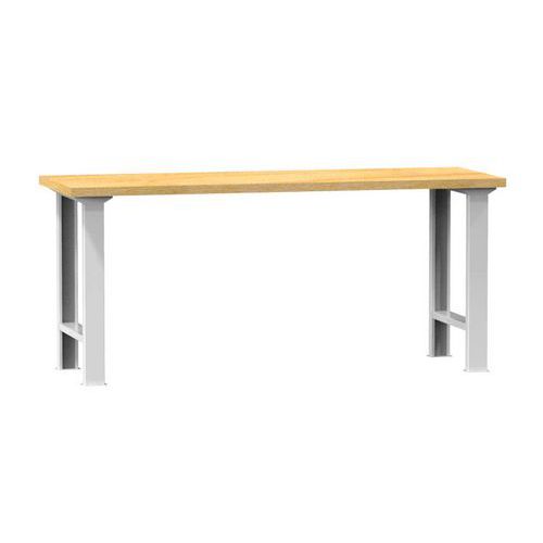 Stoły warsztatowe KOMBI AM4825, 2500 x 800 x 880 mm, MULTIPLEX