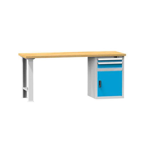 Stoły warsztatowe KOMBI DM4815, 1500 x 800 x 880 mm, MULTIPLEX