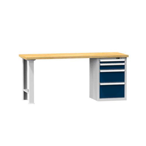 Stoły warsztatowe KOMBI FM4820, 2000 x 800 x 880 mm, MULTIPLEX