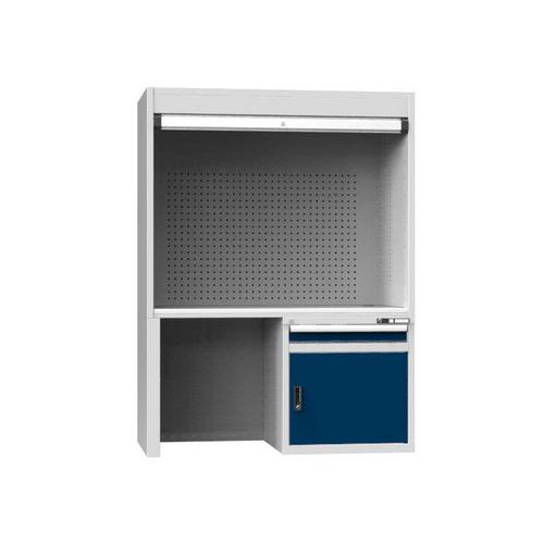 Stanowisko sterownicze Polak, 1969 x 1462 x 753 mm, szare Stanowisko sterownicze Polak, 1969 x 1462 x 753 mm, szare