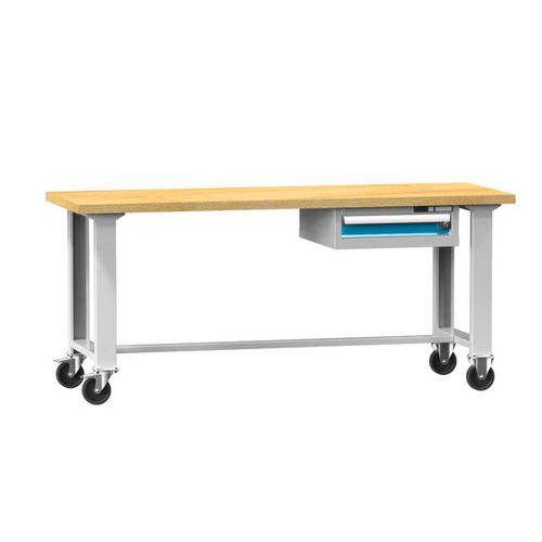 Mobilne stoły warsztatowe MPS2-815M, 1500 x 800 x 880 mm, MULTIPLEX
