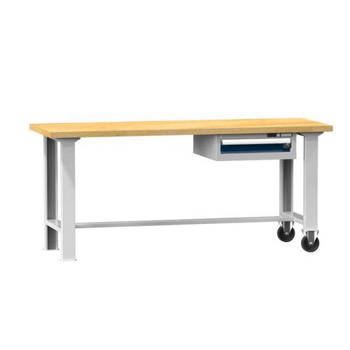 Mobilne stoły warsztatowe MPS5-715M, 1500 x 700 x 880 mm, MULTIPLEX