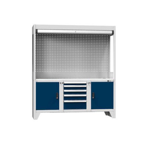 Stanowisko robocze inspekcyjne, 1800 x 800 x 2030 mm Stanowisko robocze inspekcyjne, 1800 x 800 x 2030 mm
