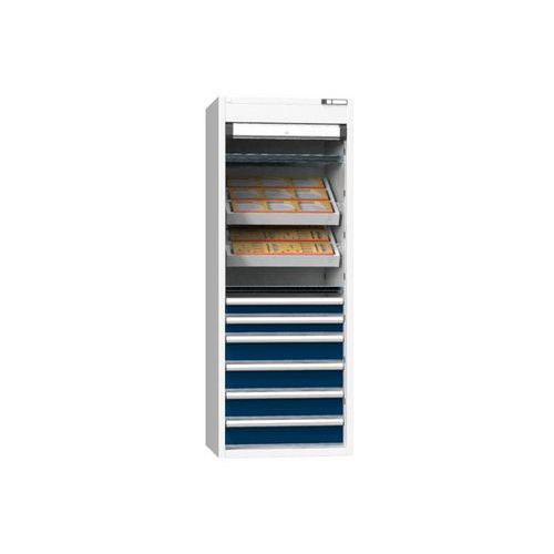 Szafki NC z roletą 36x27D z wyposażeniem, wariant 12