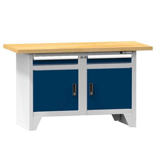 Stoły warsztatowe modułowe PS1-3M, 1500 x 700 x 880 mm, MULTIPLEX Stoły warsztatowe modułowe PS1-3M, 1500 x 700 x 880 mm, MULTIPLEX