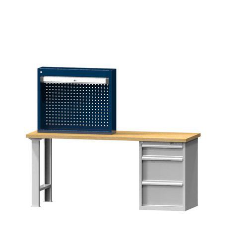 Szafki z roletą do blatu roboczego, 930 x 220 x 780 mm