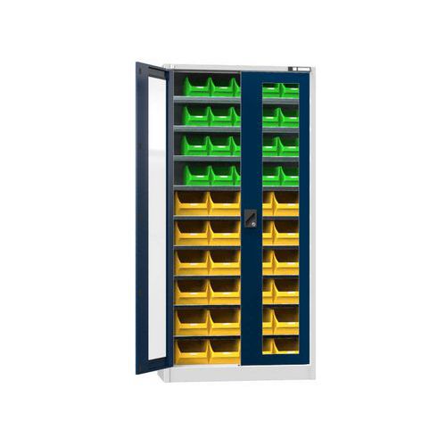 Szafki z pudełkami UK1-B21S, 950 x 400 x 1950 mm