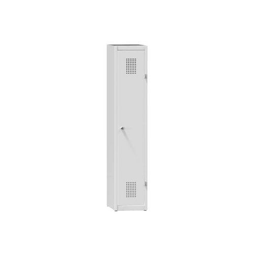 Szafy metalowe 1-drzwiowe na cokole, 300 x 500 x 1500 mm