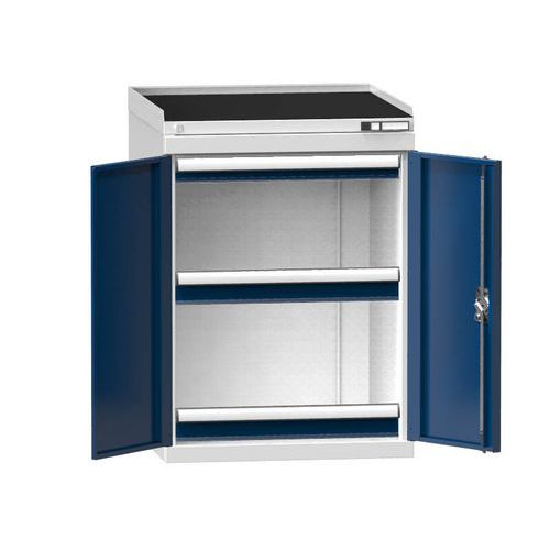 Szafy maszynowe ZDS3, 3 szuflady, 1010 x 731 x 620 mm, szare Szafy maszynowe ZDS3, 3 szuflady, 1010 x 731 x 620 mm, szare