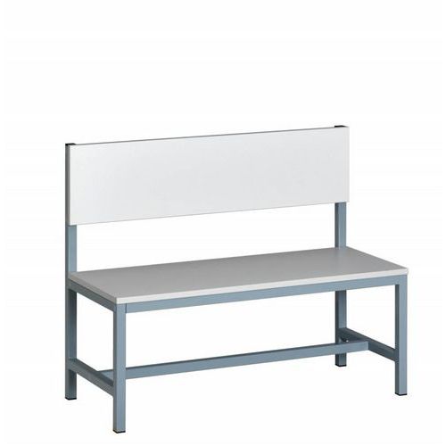 Ława do garderoby z oparciem, 1500 x 400 x 800 mm Ława do garderoby z oparciem, 1500 x 400 x 800 mm