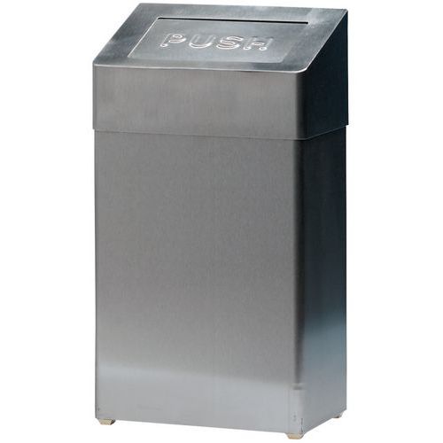 Metalowy kosz na śmieci – 18 l
