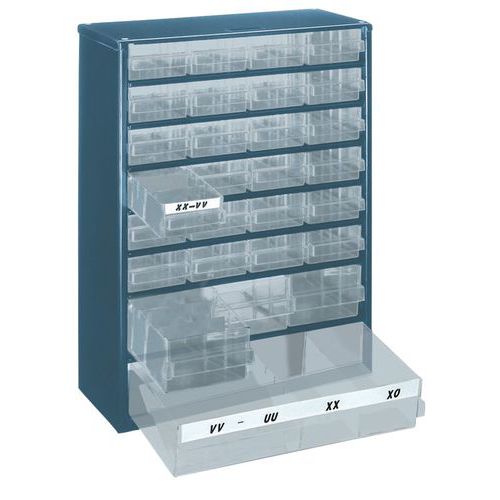 Organizery metalowe seria 900 - od 6 do 36 szuflad