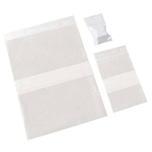 Torebki strunowe z miejscem na opis Manutan Expert, 80 x 60 mm, 1 000 szt. Torebki strunowe z miejscem na opis Manutan Expert, 80 x 60 mm, 1 000 szt.