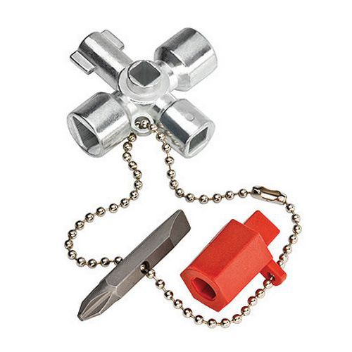 Klucz uniwersalny Knipex do skrzynek rozdzielczych, system zamykania 44 mm