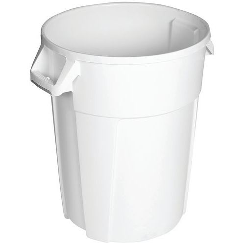 Plastikowe kosze na śmieci Manutan Expert Pure, pojemność 120 l