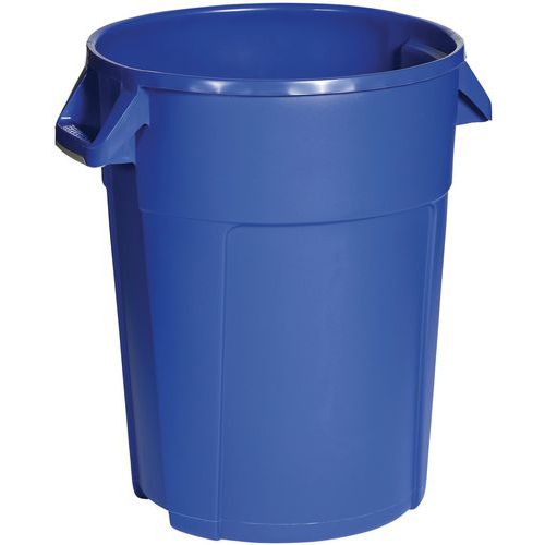 Plastikowe kosze na śmieci Manutan Expert Pure, pojemność 85 l