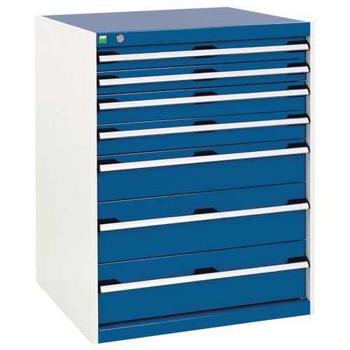 Szafy warsztatowe z szufladami Bott SL-87, wysokość 100 cm